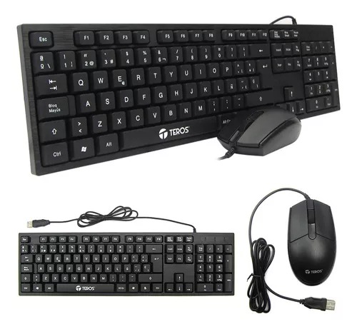 Miniatura 2 de Combo Teclado Mouse Alambrico Español Po